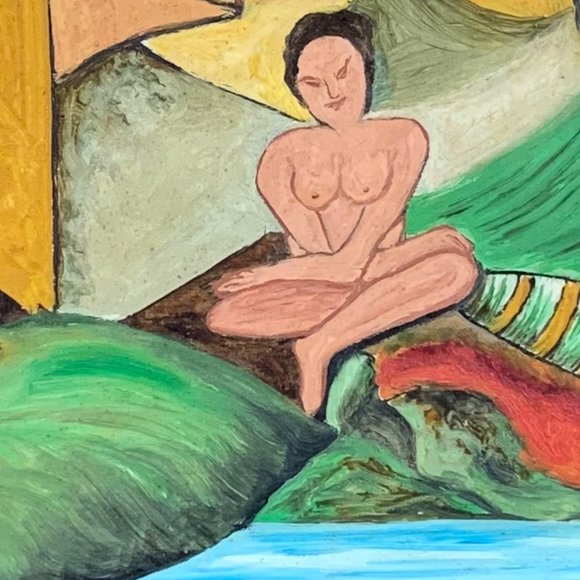 Oil Painting Reproduction The Dream by Franz Marc Signed G.Tuo - Picture 4 of 9